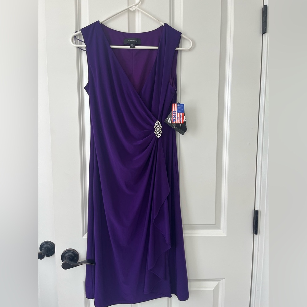 R&M Richards Purple Dress